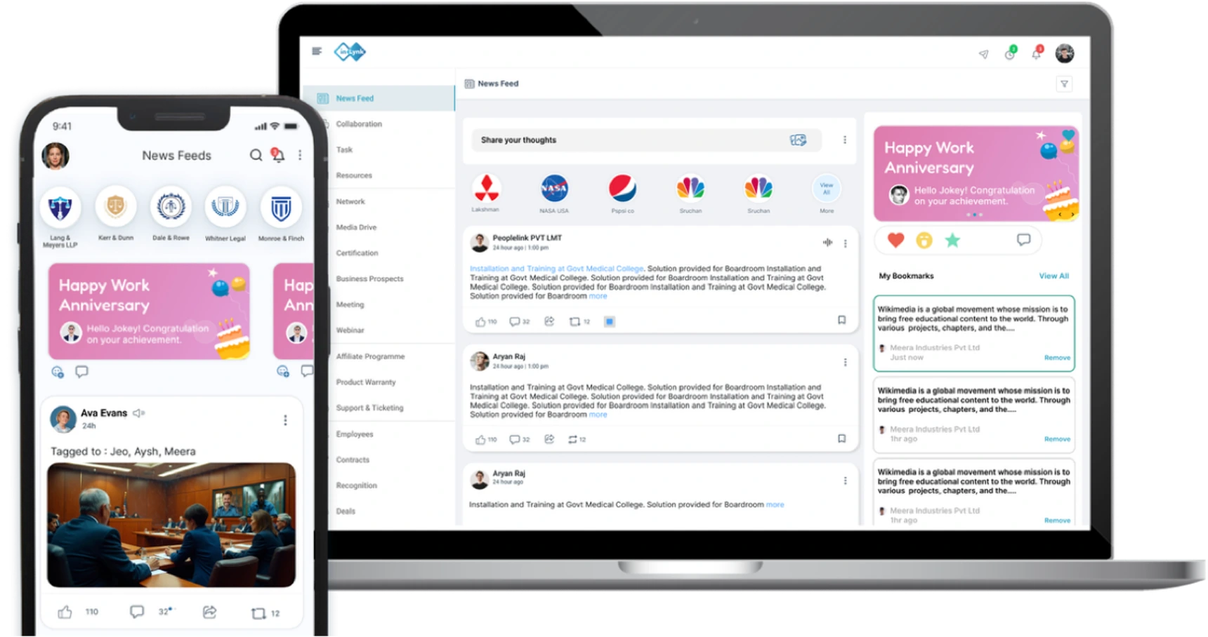 News Feed CTA