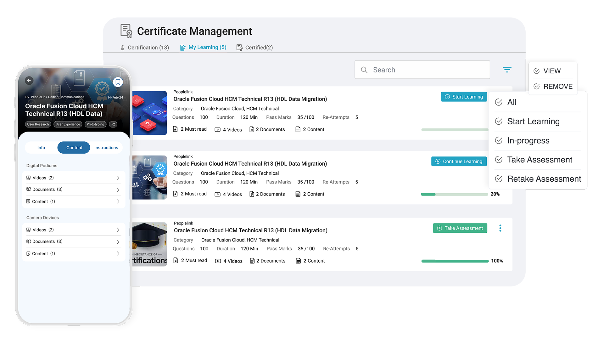 Customizable Learning Materials