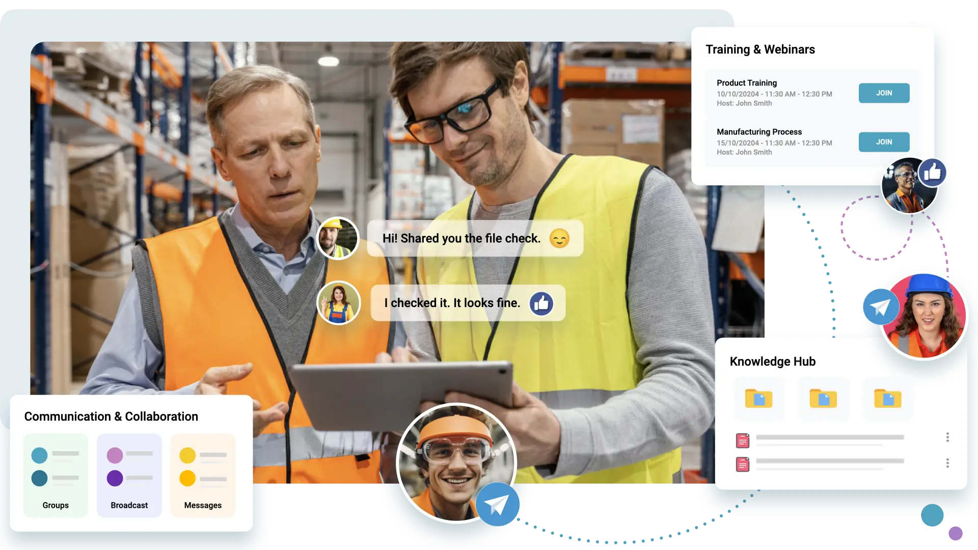 Coordinated Workflows for Manufacturing Success